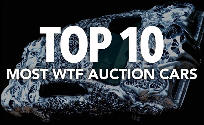 top 10 most intriguing and wtf cars up for auction soon