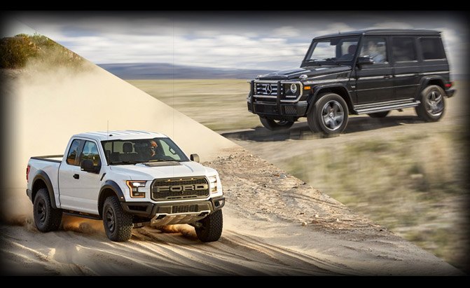 Poll: Ford F-150 Raptor or Mercedes-Benz G-Class?