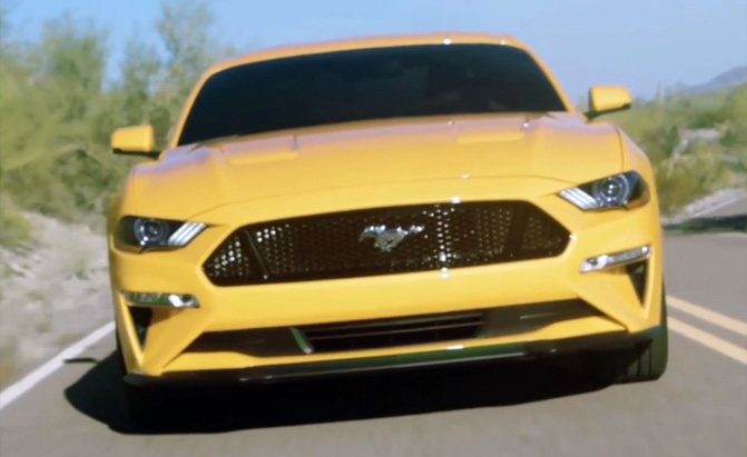 Oops! 2018 Ford Mustang Video Leaked