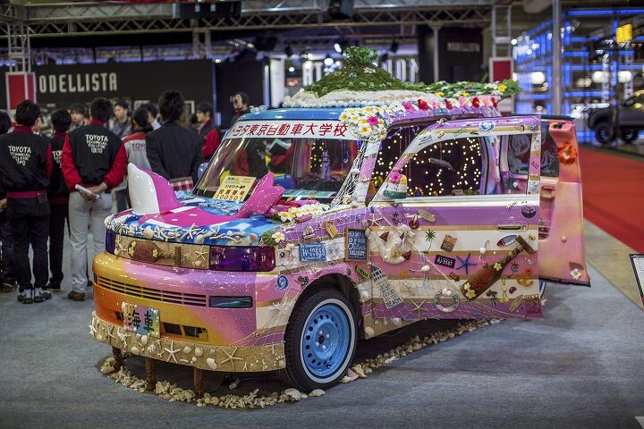 gallery the best weird and wonderful customs from the 2017 tokyo auto salon