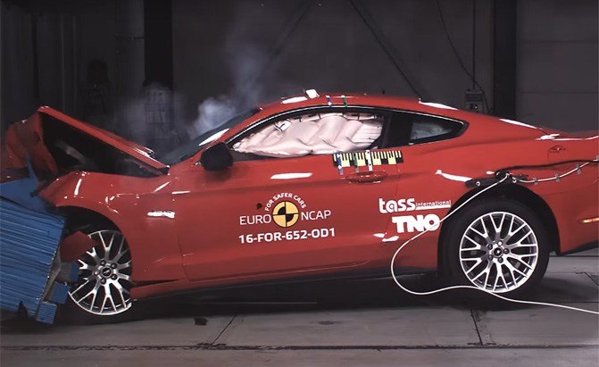 Ford Mustang Fails European Crash Tests