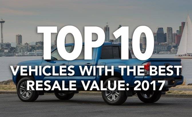 Top 10 Vehicles With the Best Resale Value: 2017