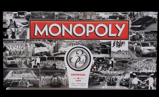 Giveaway Alert! Win This Honda Monopoly Board Game