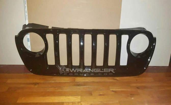 Did a Photo of the 2018 Jeep Wrangler's Front Grille Leak?