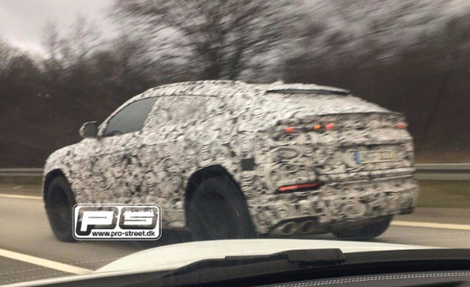 Could This Ungainly SUV Be the Lamborghini Urus?