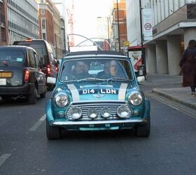 small car big city driving a vintage mini through the streets of london