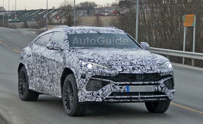Lamborghini Urus Spied Testing For the First Time