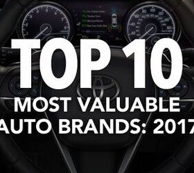 Top 10 Most Valuable Auto Brands: 2017
