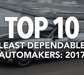 Top 10 Least Dependable Automakers: 2017