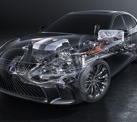 lexus ls 500h will get its sport car sibling s hybrid system
