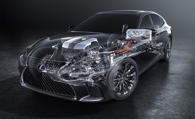 Lexus LS 500h Will Get Its Sport Car Sibling's Hybrid System