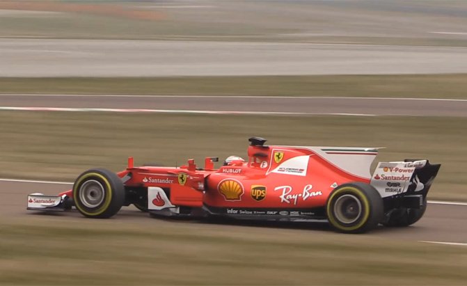 Listen to Ferrari's New Formula 1 Car Tear up the Track