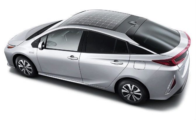 Panasonic Solar Roof Will Energize Toyota Prius Prime in Japan
