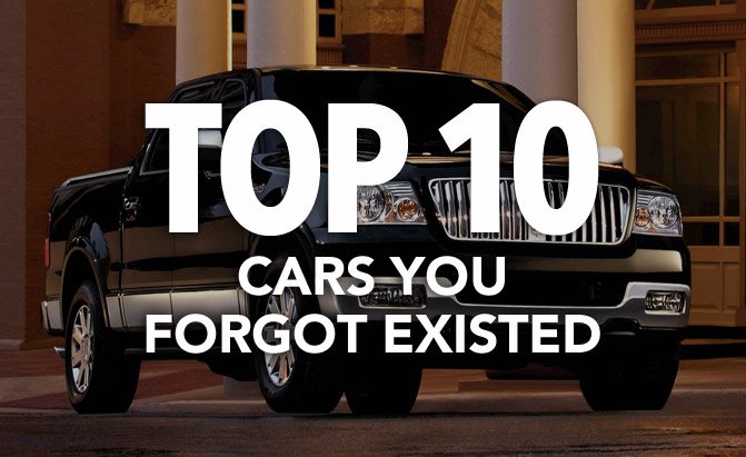 top 10 cars you forgot existed