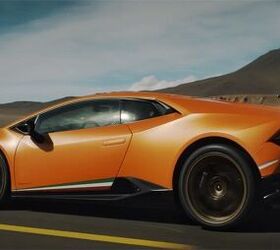 Watch the Lamborghini Huracan Performante Make a Grand Entrance