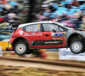WRC Race Car Goes Off Course and Still Manages to Win the Race