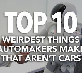 top 10 weirdest things automakers make that aren t cars