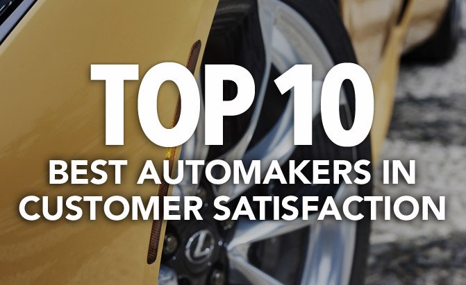 Top 10 Best Automakers in Customer Satisfaction for 2017: J.D. Power