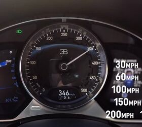 Watch How Fast the Bugatti Chiron Accelerates