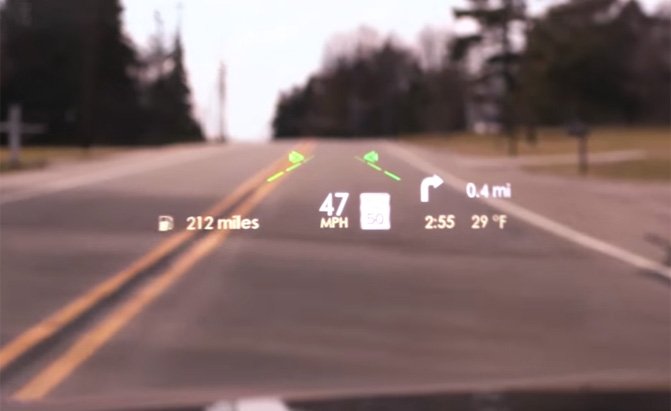 Lincoln's New Head-Up Display Uses Movie Theater Technology