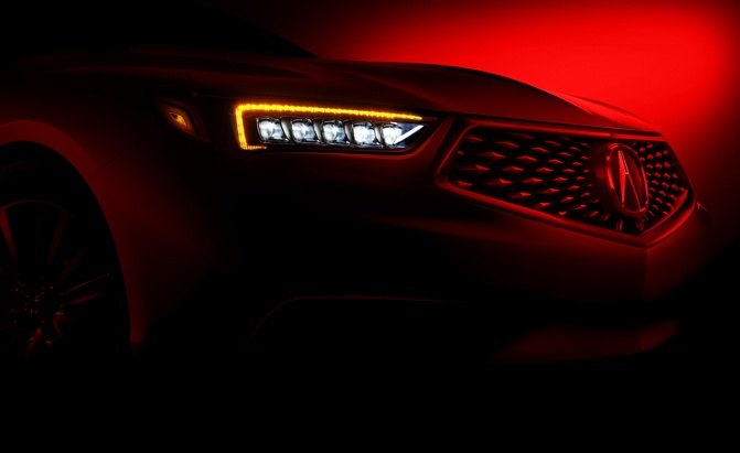 Refreshed 2018 Acura TLX to Debut at New York Auto Show
