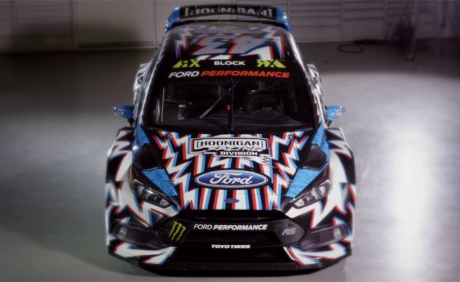 2017 Ford Focus RS Rallycross Liveries Are Quite Shocking to the Eye