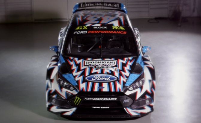 2017 Ford Focus RS Rallycross Liveries Are Quite Shocking to the Eye ...