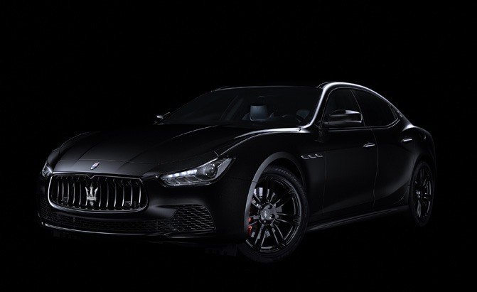 maserati embraces the dark side with special edition ghibli