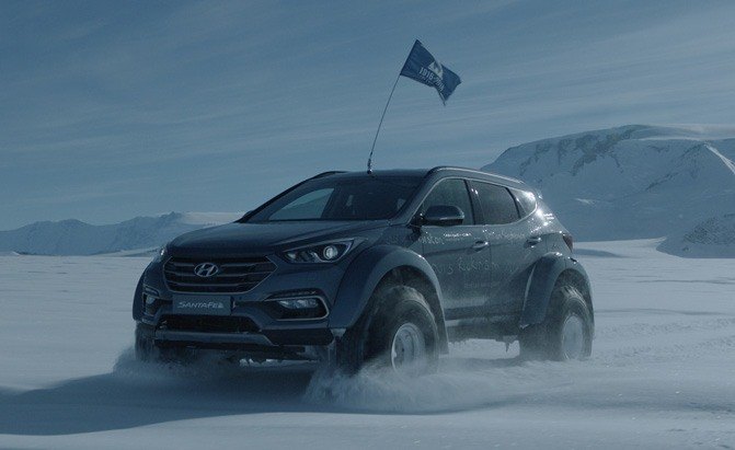 This Badass Hyundai Santa Fe Conquers the Antarctic