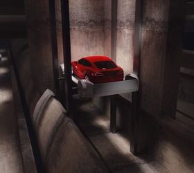 Elon Musk Testing Car Elevators for His Crazy Underground Tunnels