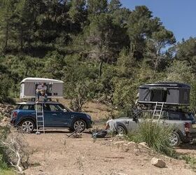 Mini Develops Cute New Rooftop Tent For Countryman