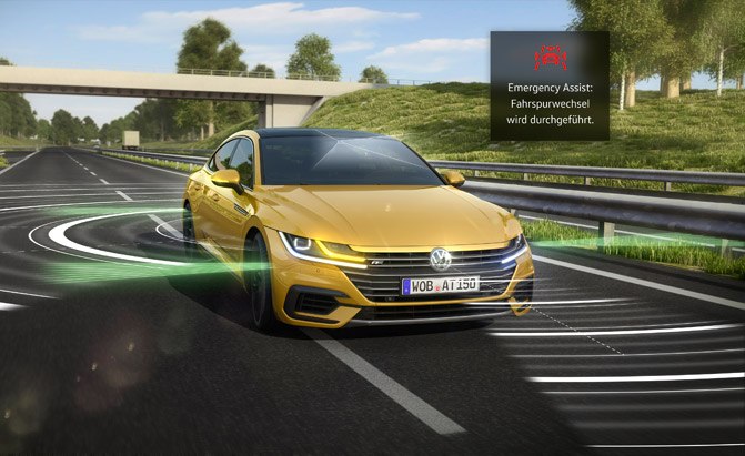 Volkswagen Arteon Will Keep You Safe If You've Passed Out While Driving