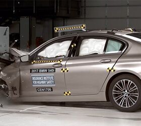 Updated 2017 BMW 5 Series Earns Top Safety Award