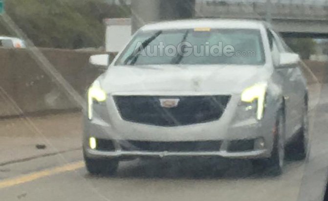 Cadillac XTS Spied Showing Off Its New Facelift