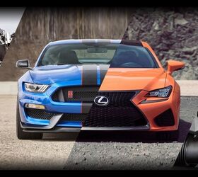 poll lexus rc f or ford shelby gt350 mustang