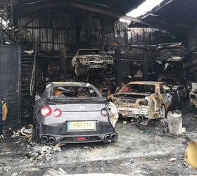 These Photos of Burnt Down Nissan Skylines Are Really Depressing