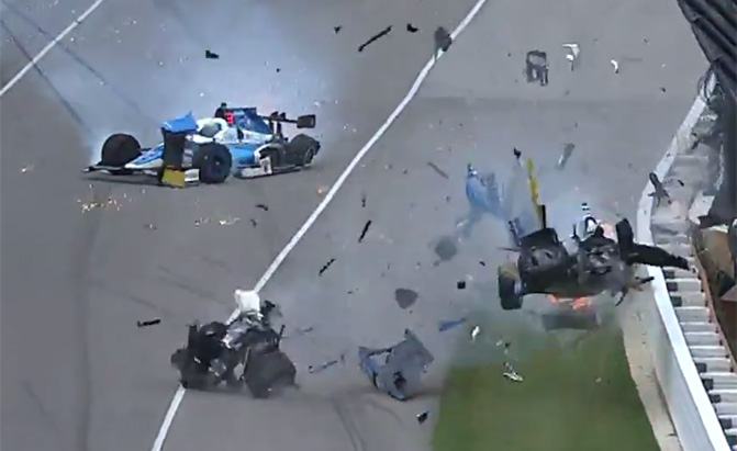 Watch the Scariest Crash of the Indy 500
