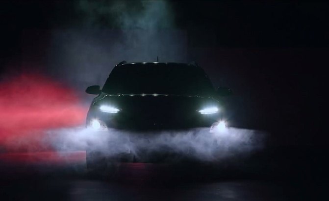 Hyundai Kona Teased Again in Shadowy Video