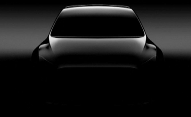 Tesla Model Y Teased for the First Time