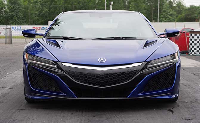 the acura nsx is ready for winter and here s why
