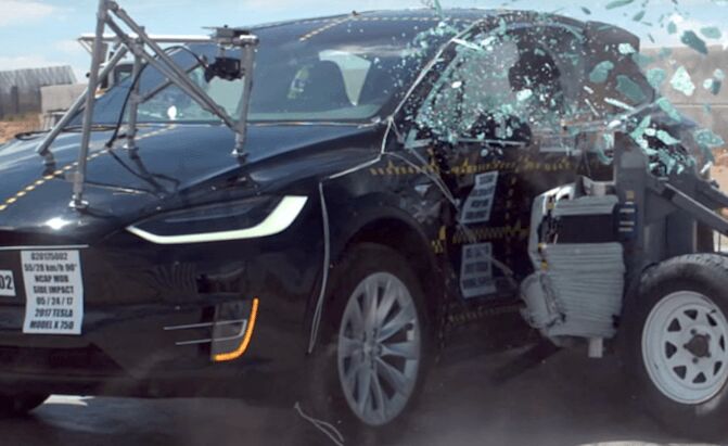 Tesla Model X is the Safest SUV Ever Tested by NHTSA
