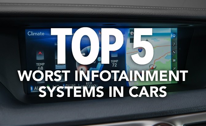 The 5 Worst Infotainment Systems on the Market