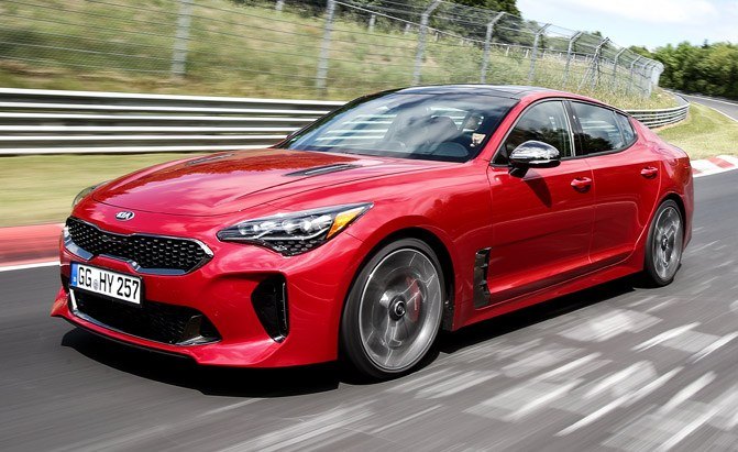 Watch the Kia Stinger Test on the Nurburgring