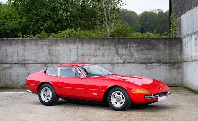 Vintage Ferrari Formerly Owned by Elton John Heading to Auction