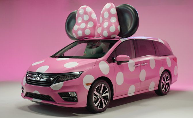 Honda Unveils the 'Minnie Van'