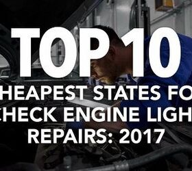 Top 10 Cheapest States for Check Engine Light Repairs: 2017