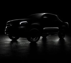 mercedes benz releases one final teaser for its pickup truck