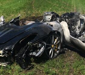 Someone Crashed a Ferrari One Hour After Buying It