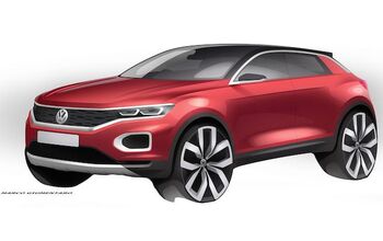 VW Teases T-Roc Compact Crossover With New Design Sketch