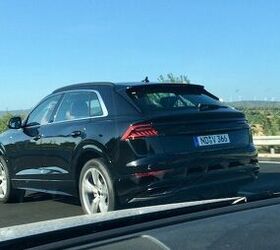 Production Audi Q8 Spotted Completely Uncovered
